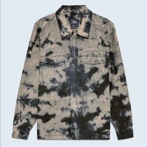 ZARA Tie-Dye Overshirt